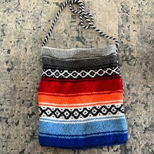 Hemp material cross body bag! Perfect condition.